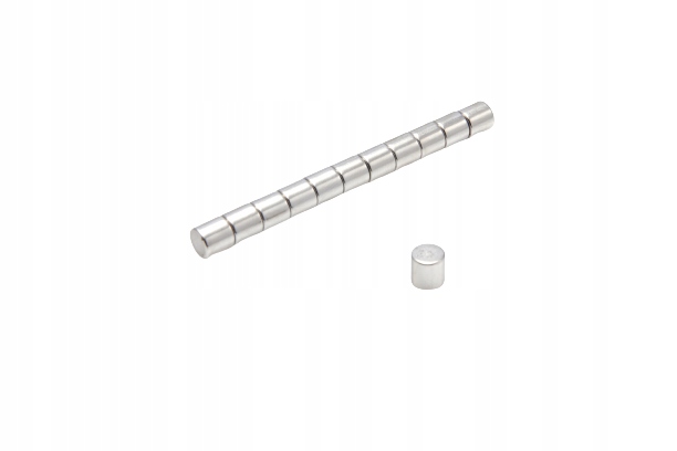 

Magnes Neodymowy Walcowy Mw 5x5 mm N38 10 szt.