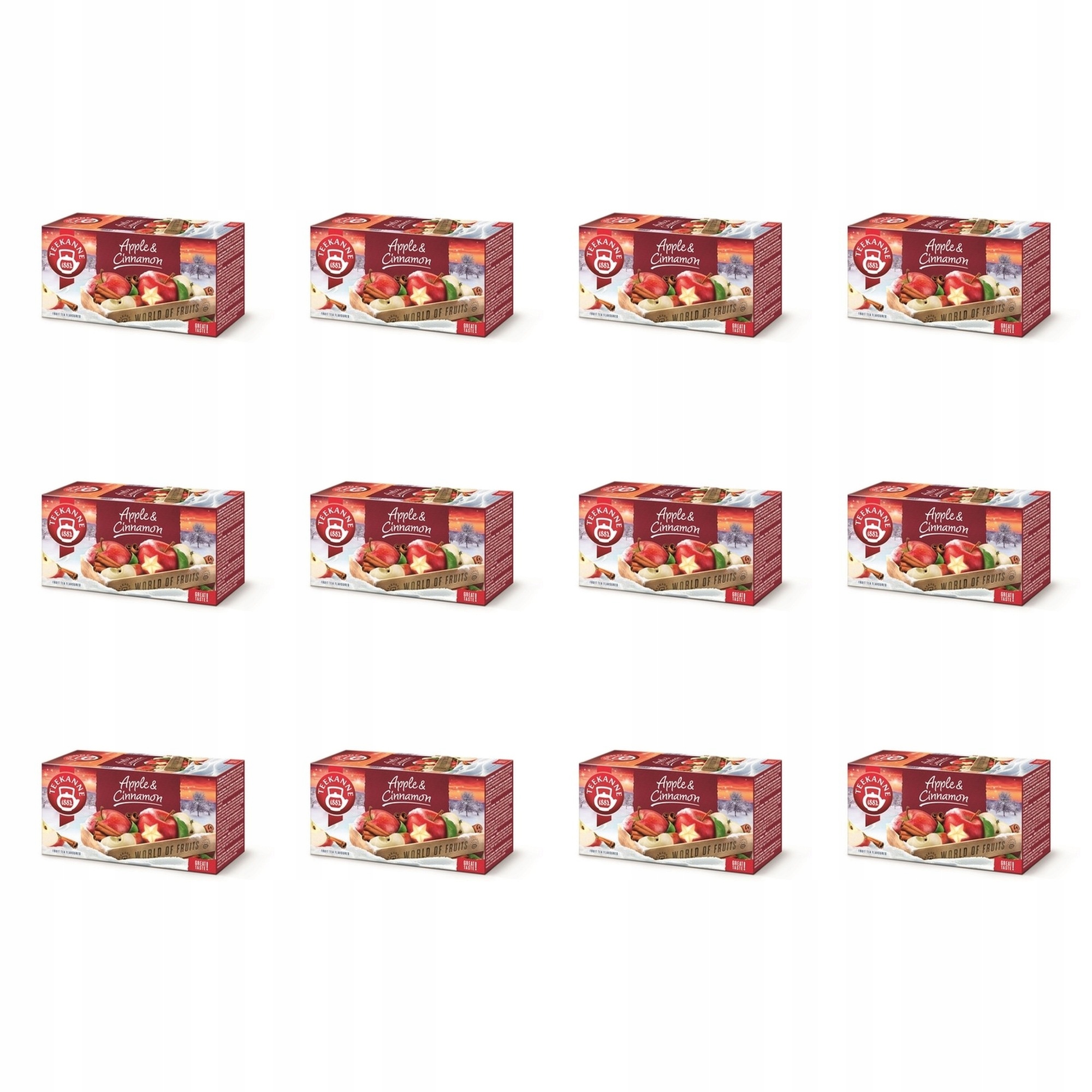 12 x 45 g Čaj čaj Teekanne Apple & Cinnamon