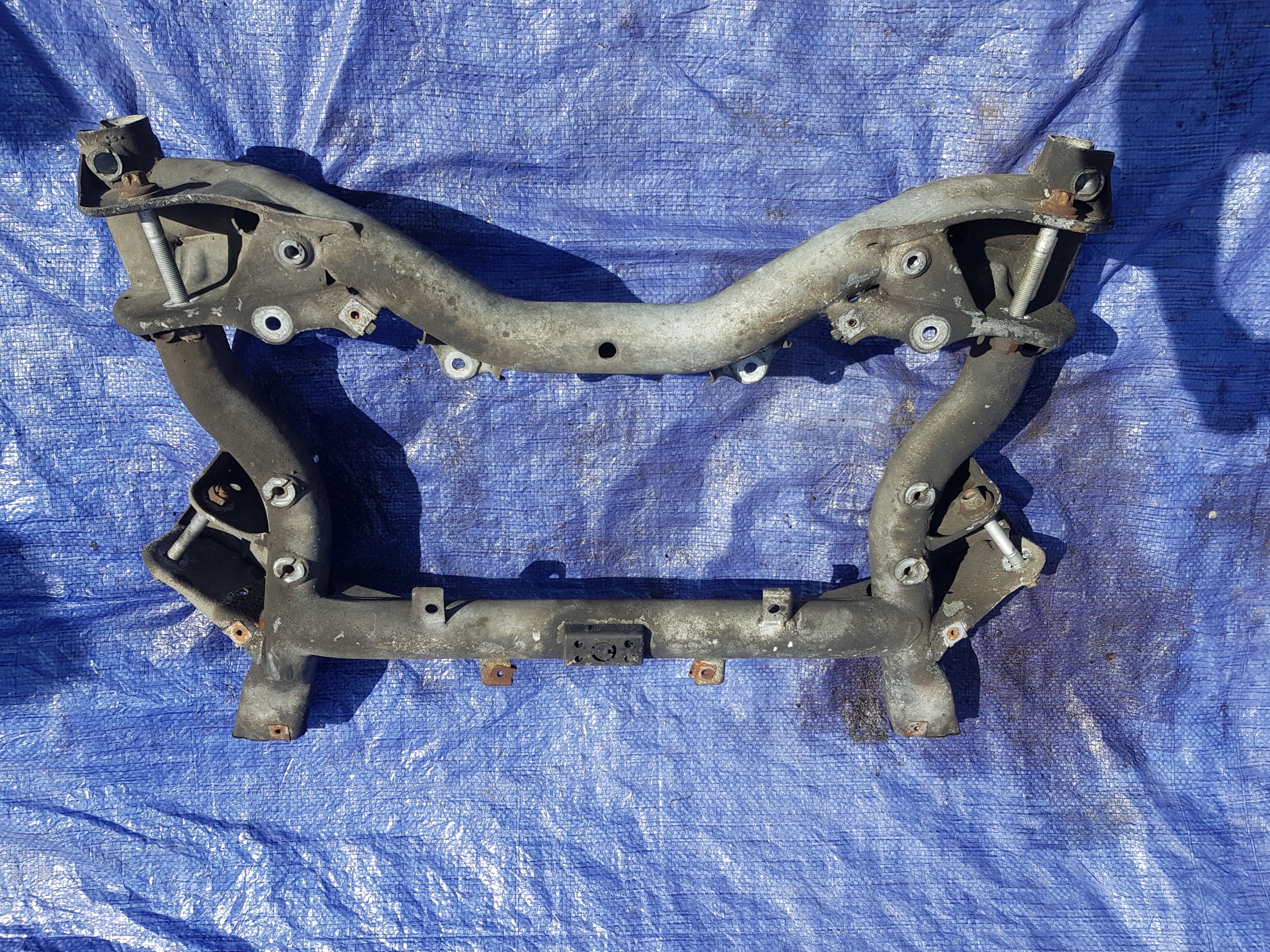 axle beam subframe axle beam front MERCEDES W204 W207