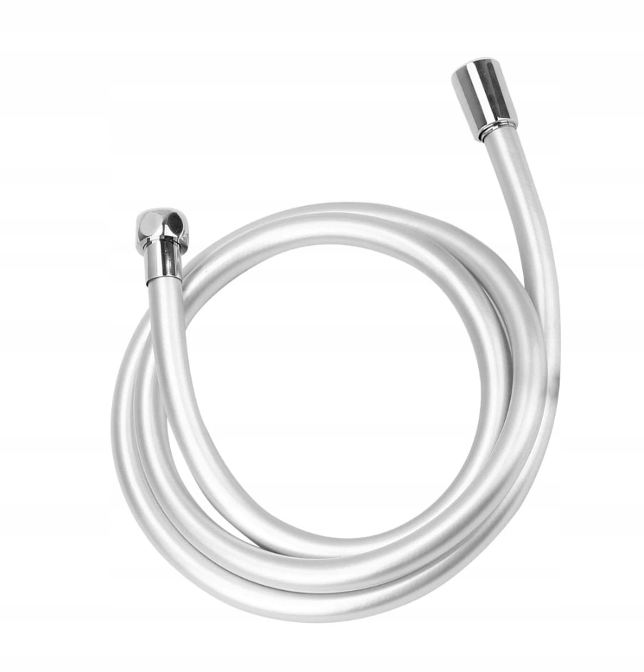 Wąż prysznicowy Bezskrętny Silver PVC 150cm AKCES