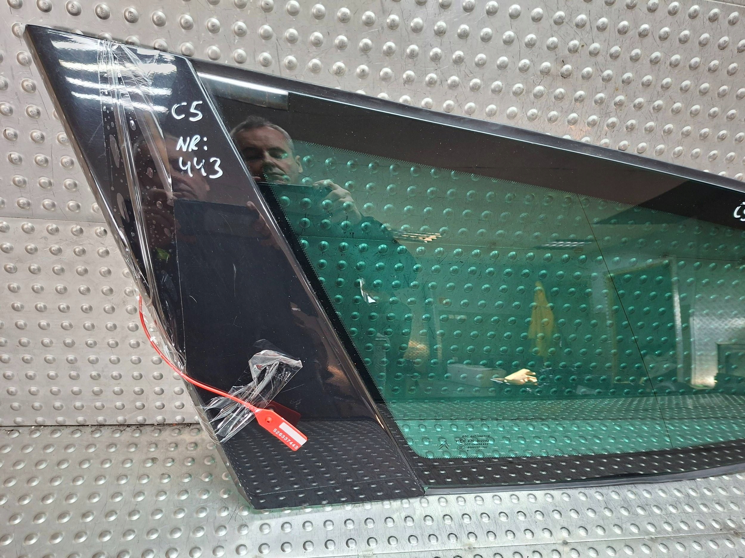 window bodywork left rear part CITROEN C5 III SW KOMBI 2008
