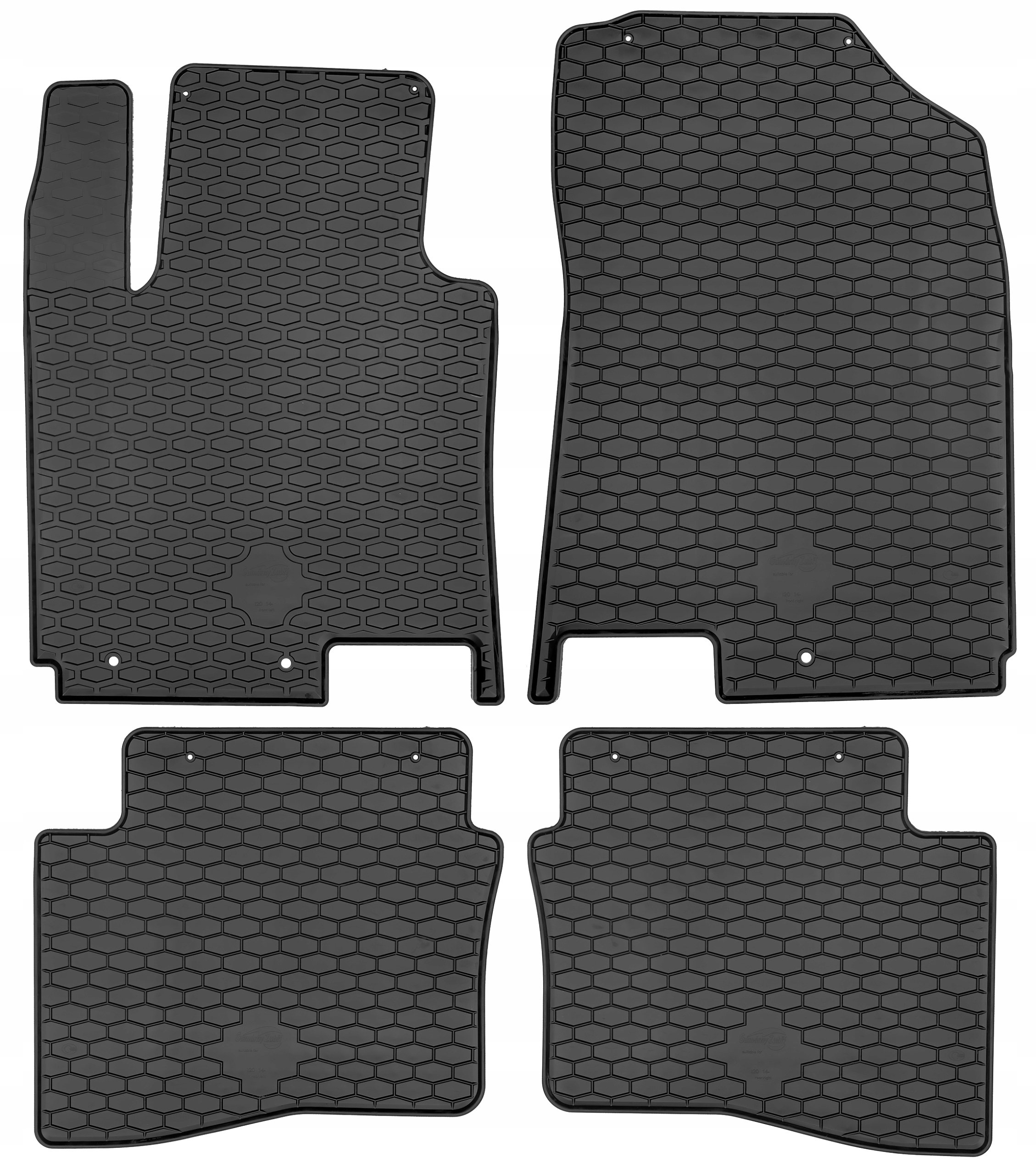 Килимки Додому резинові 219715 4 el.