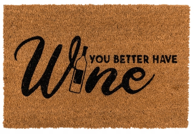 WYCIERACZKA KOKOSOWA HAVE WINE WINO 40X60cm