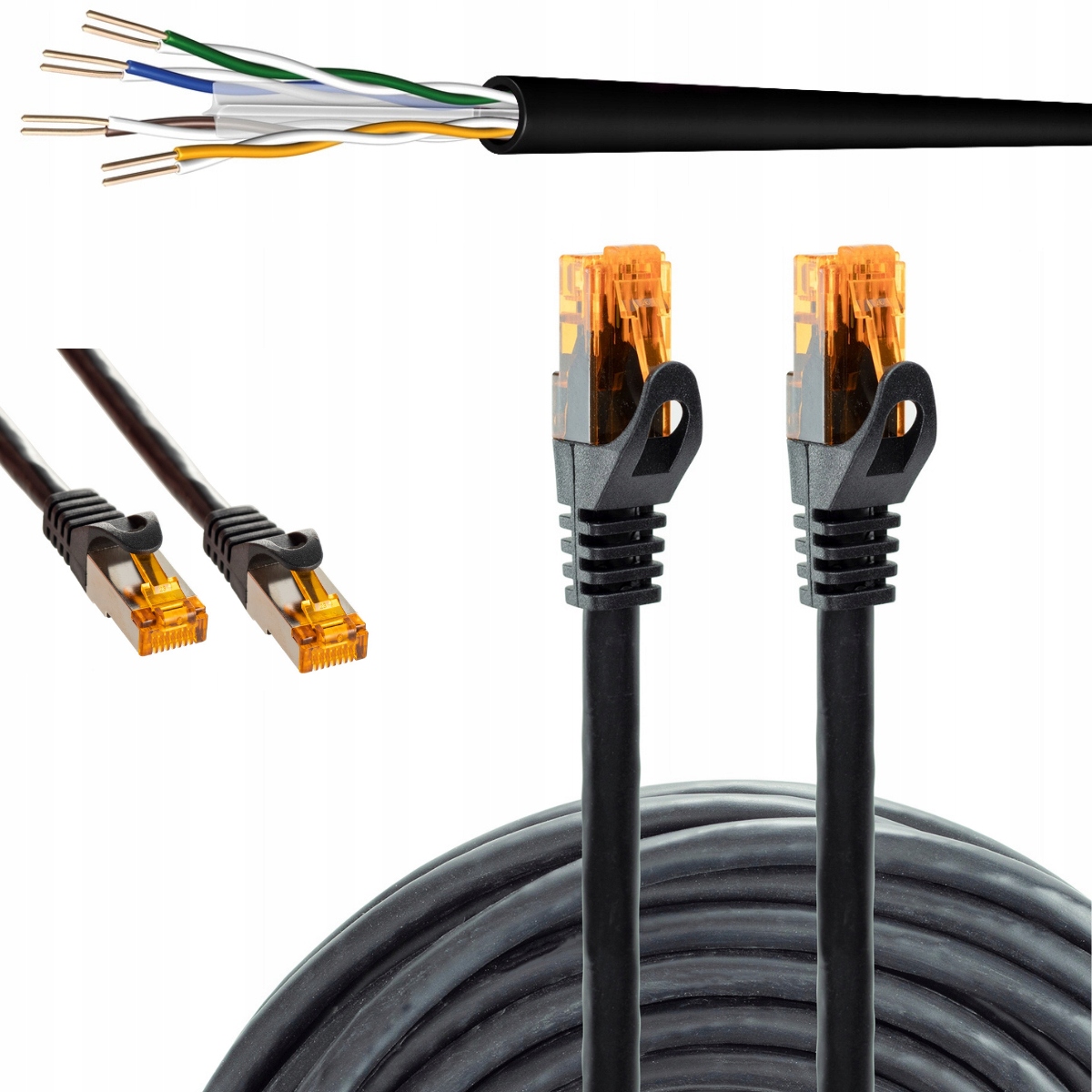 

Kabel Sieciowy Lan Ethernet RJ45 Utp CAT6 10M