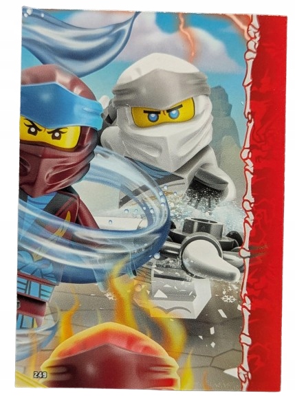 Karta Lego Ninjago Seria 4 Puzzle Numer 249