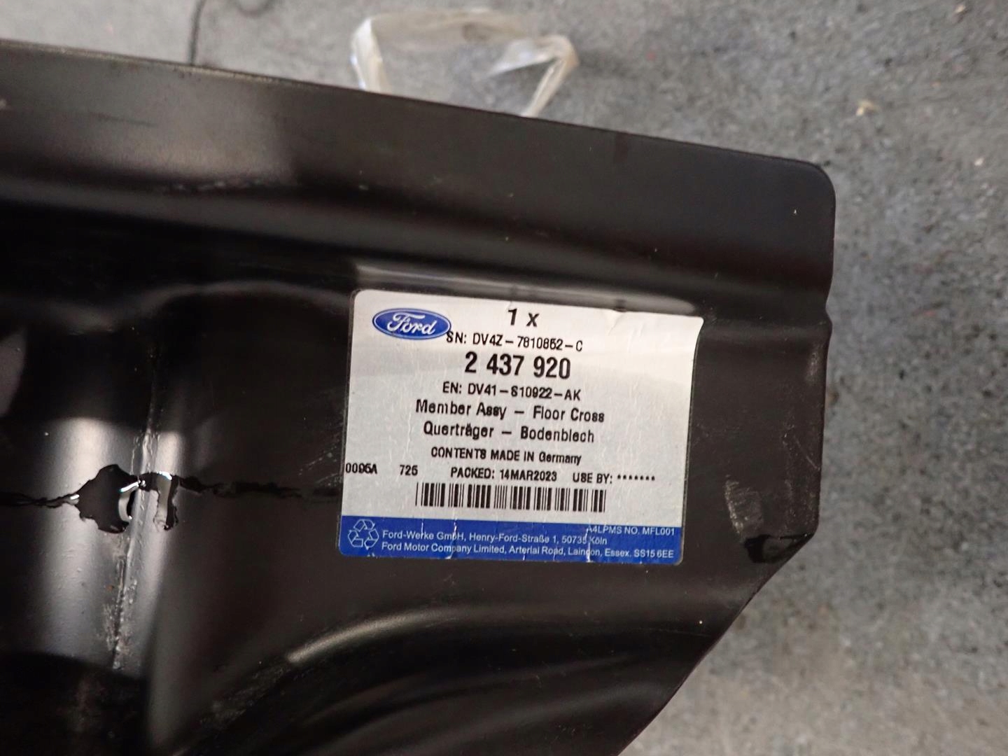 sider below bumper front FORD KUGA MK2 2012- DV41-S10922-AK
