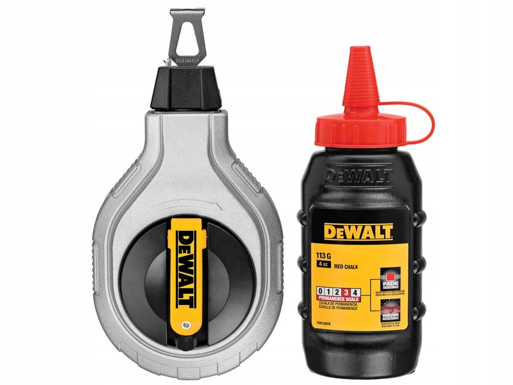 DeWALT DWHT47408-0 zestaw sznur traserski 30m kreda