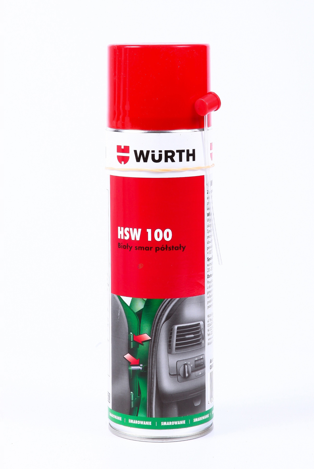 

Smar biały półstały Wurth Hsw 100 półtłusty 500ml