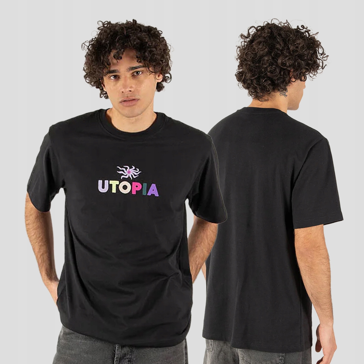 Tričko Kaotiko Utopia M, černá, Městské