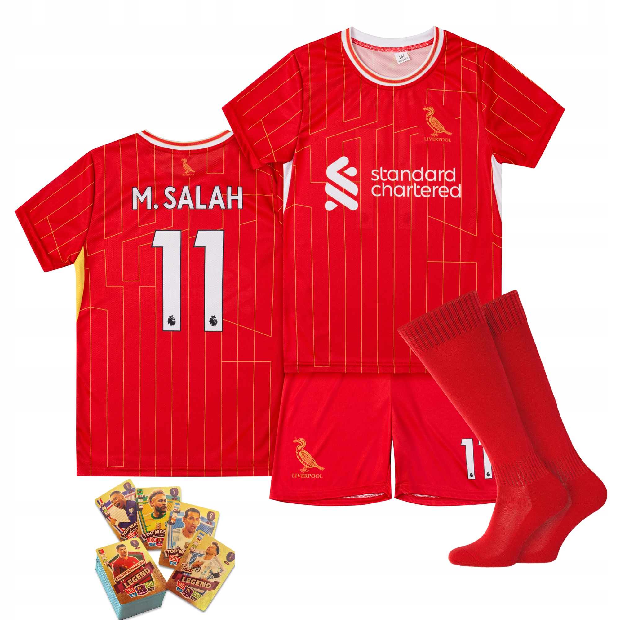 Strój komplet piłkarski Salah 11 rozm. 128