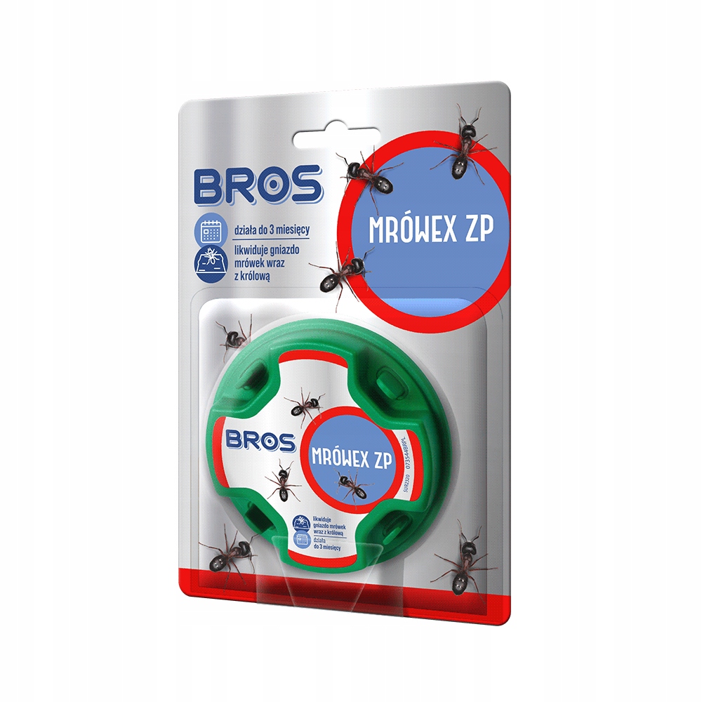 BROS Mrówex Żelowe Trutka Preparat Pułapka na mrówki do zwalczania 4x 2g Producent Bros