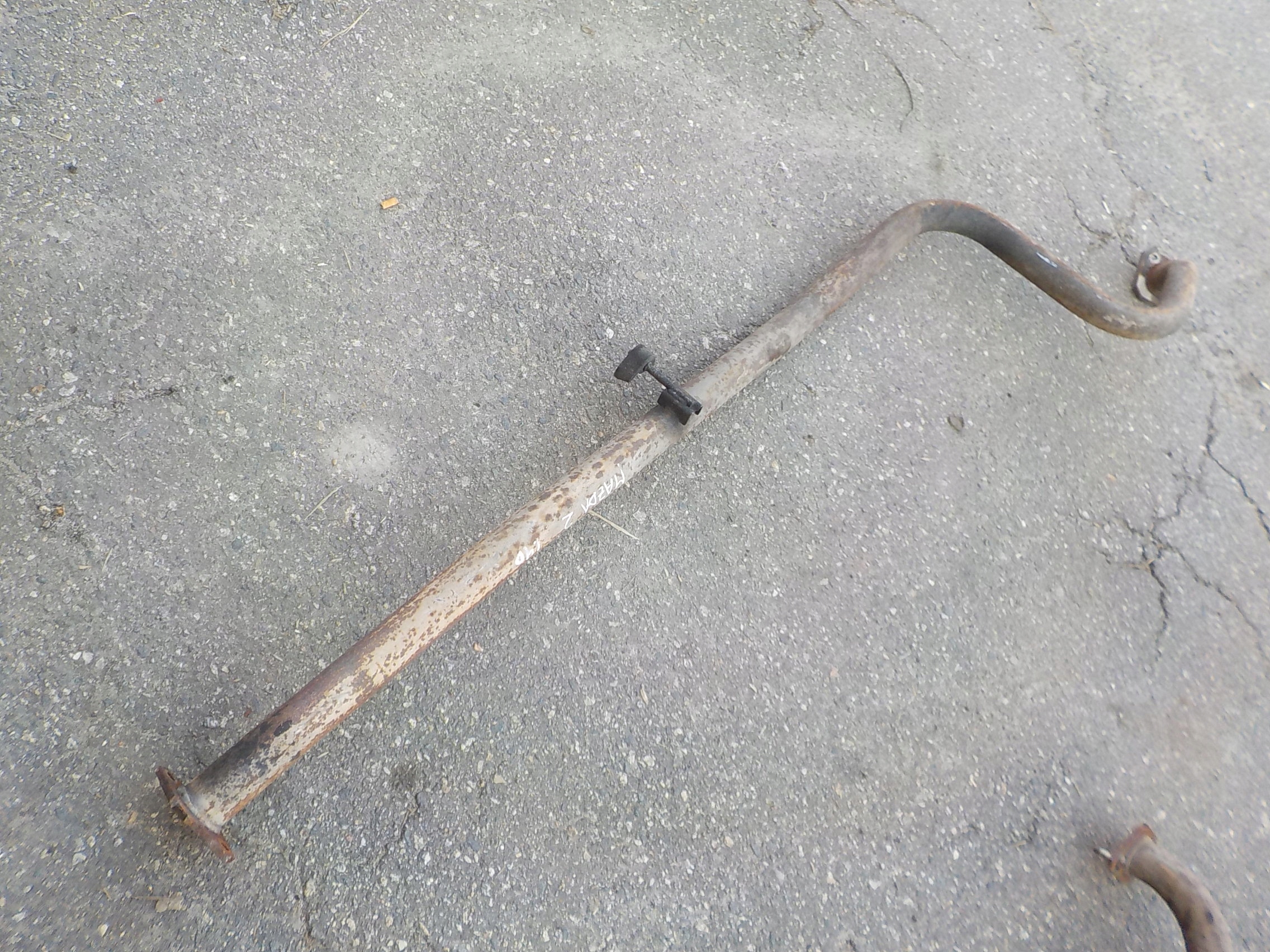 pipe exhaust mazda 2 DE 1,4 CITD 2009r