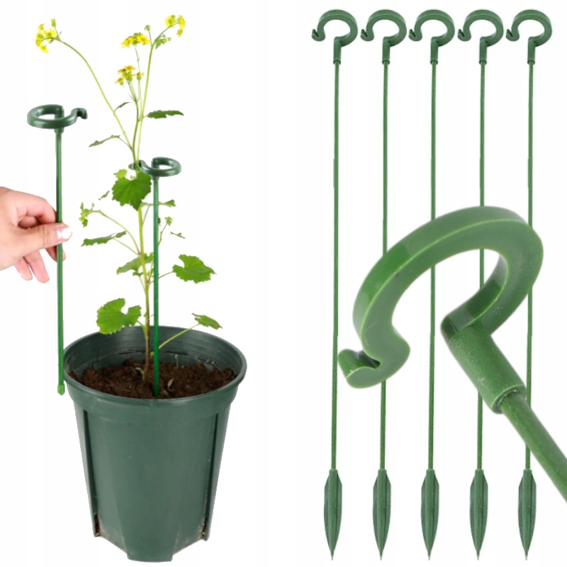 PODPORA DO ROŚLIN KWIATÓW PODPÓRKA WSPORNIK 5x PREZENT DLA OGRODNIKA