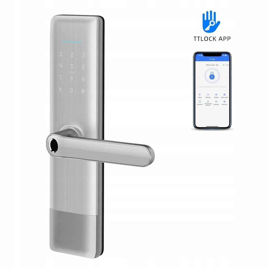 Bot Chytrá kľučka TTLock H3 strieborná