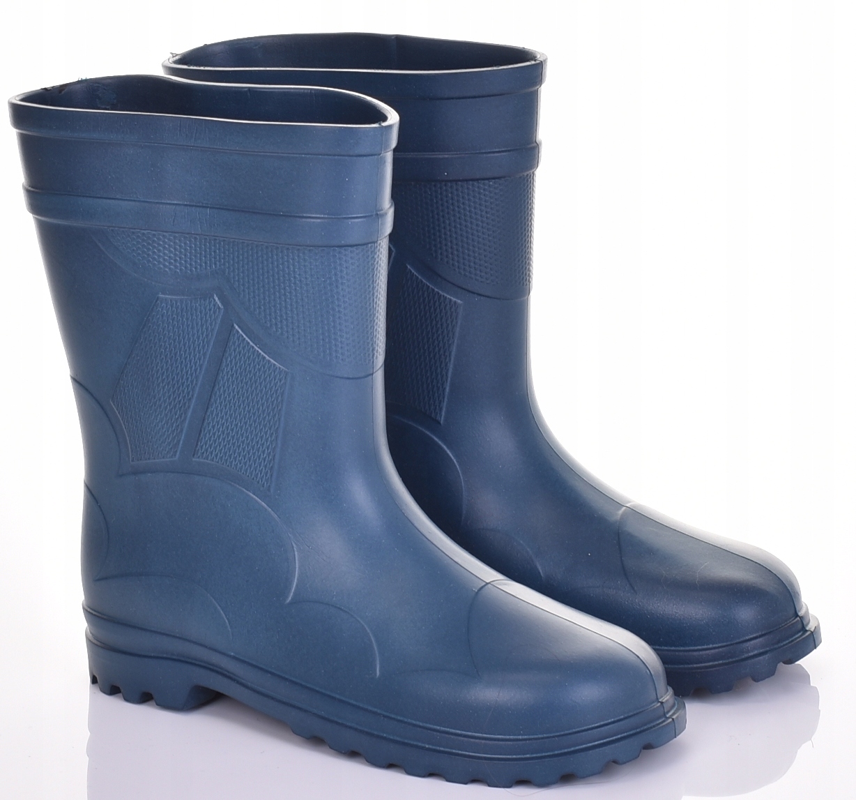 KALOSZE DAMSKIE PIANKOWE EVA POLSKIE WIOSENNE LEKKIE Marka bez marki