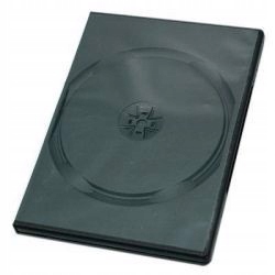 Opakowanie na DVD/CD czarne podówjne Producent bez marki