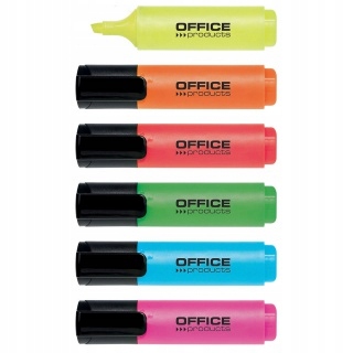

Zakreślacz 6 szt Office Products 2-5mm mix