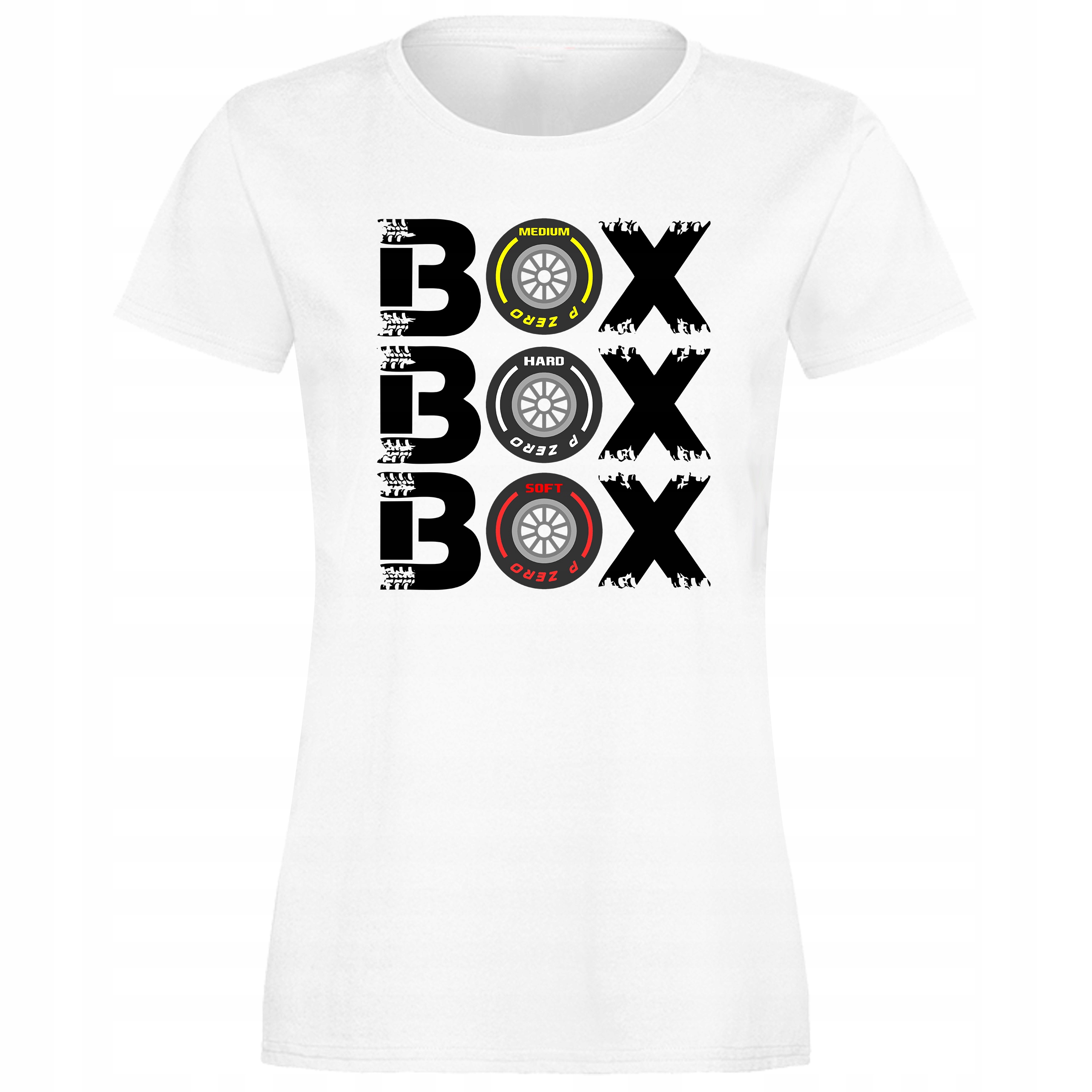 

Damska Koszulka Box Box Formula One F1 Roz S