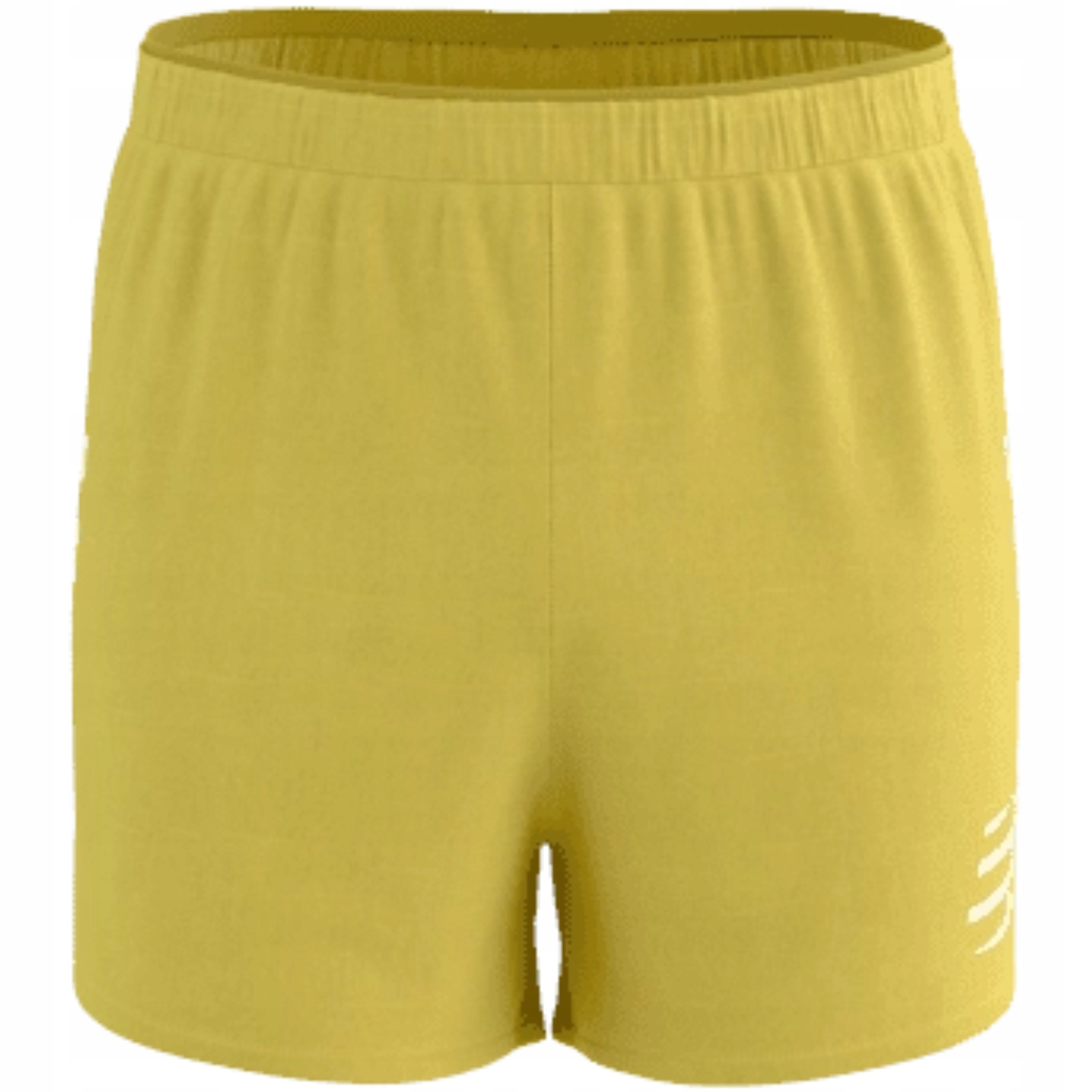 Spodenki Sportowe do Biegania Męskie Compressport Performance Short Lemon M