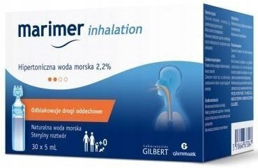 

Marimer hipertoniczna woda morska 2,2% 5ml 30 amp