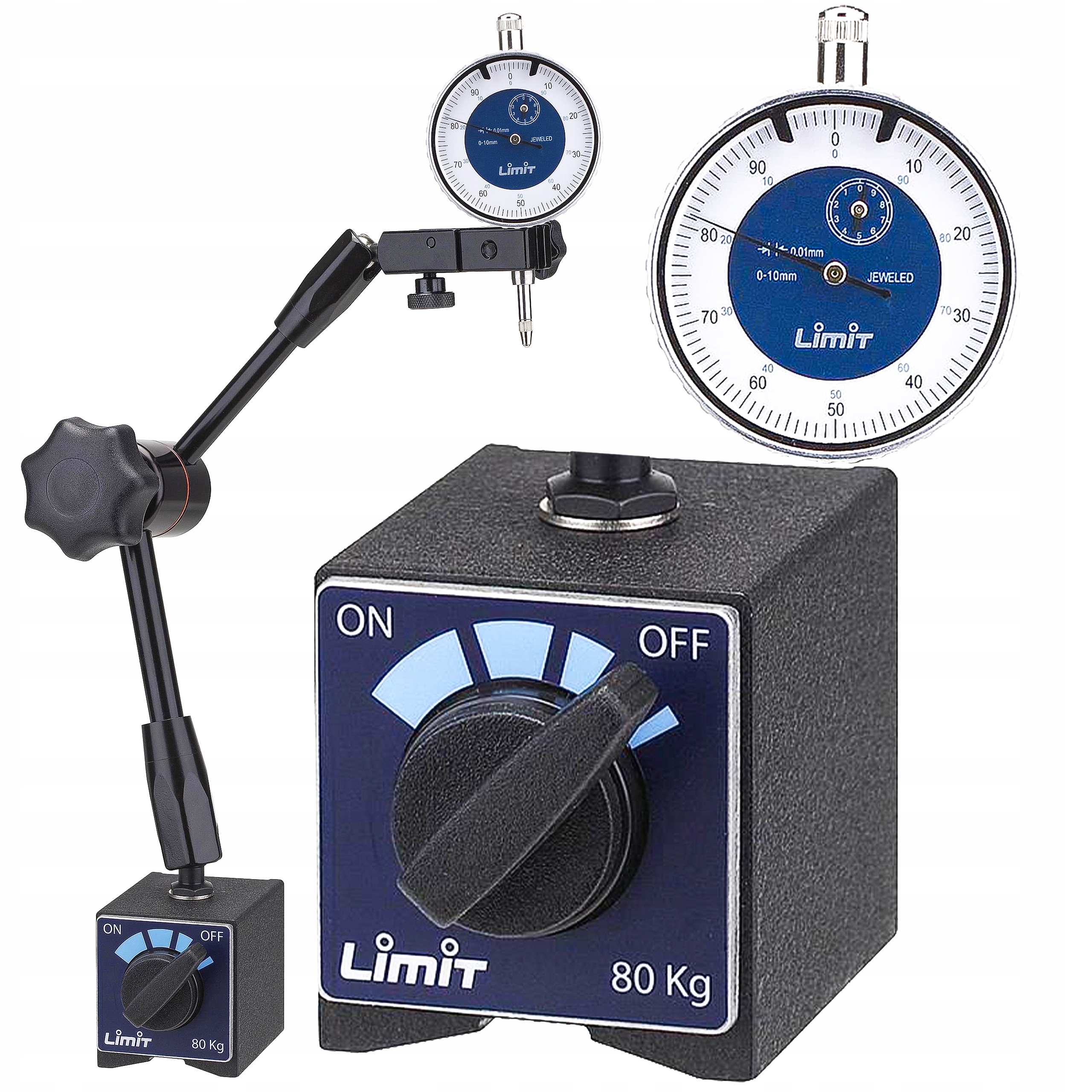 МЕЖА ВИМІРЮВАЛЬНИЙ ШТАТИВ З ЦИФЕРБЛАТОМ 330 ММ