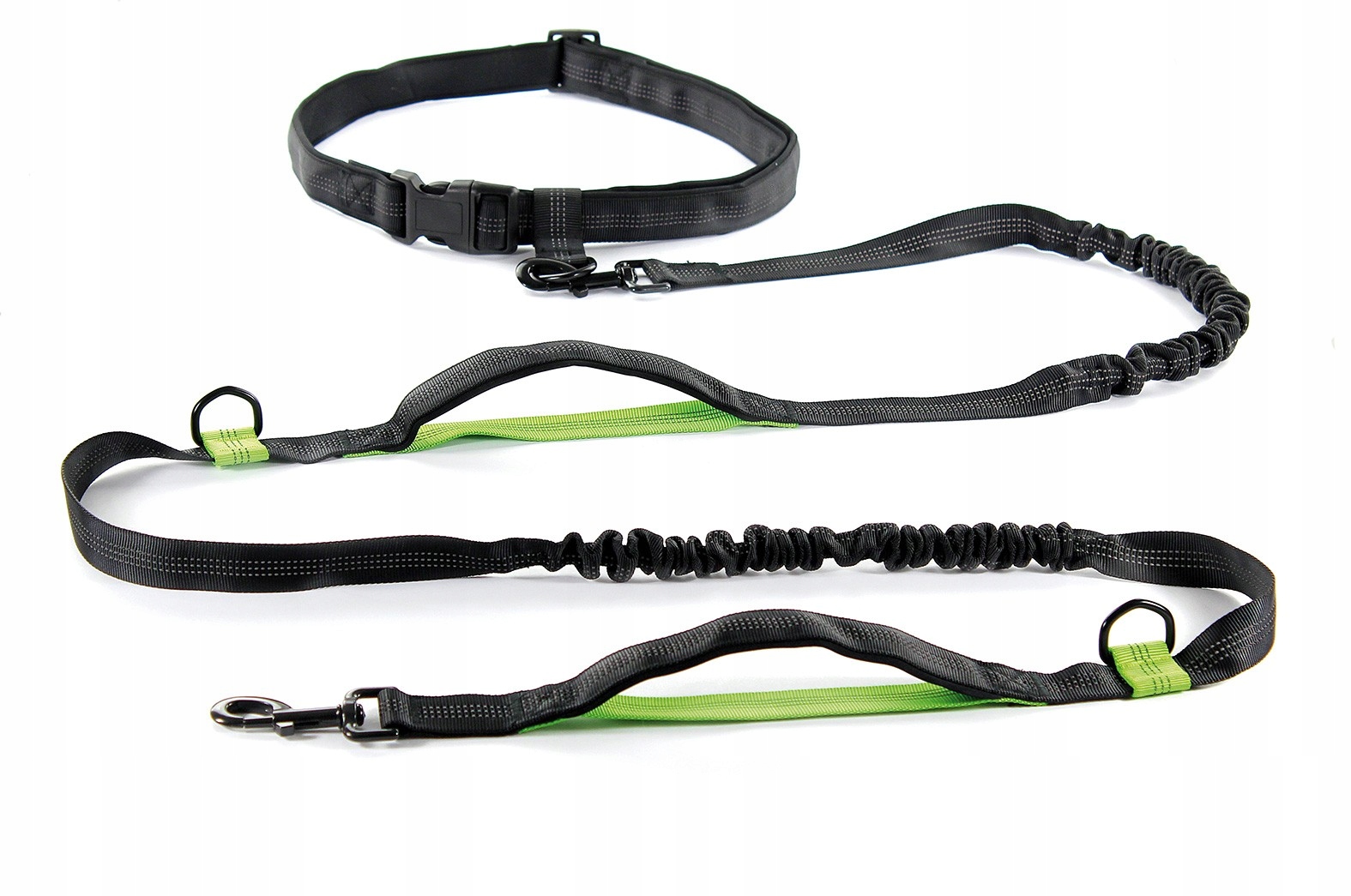 

Pas do biegania ze smyczą z amortyzacją