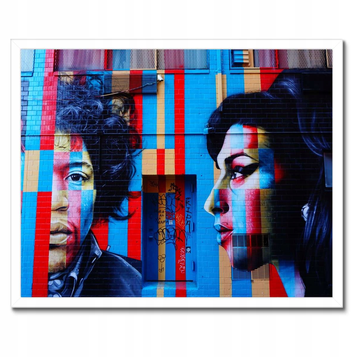 Plakáty v rámu 50x40 Graffiti Pouliční umění