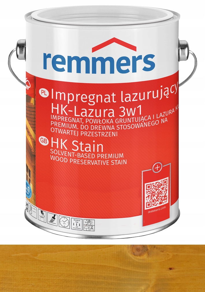 

HK-Lasur impregnat do drewna 0,75L Dąb rustykalny