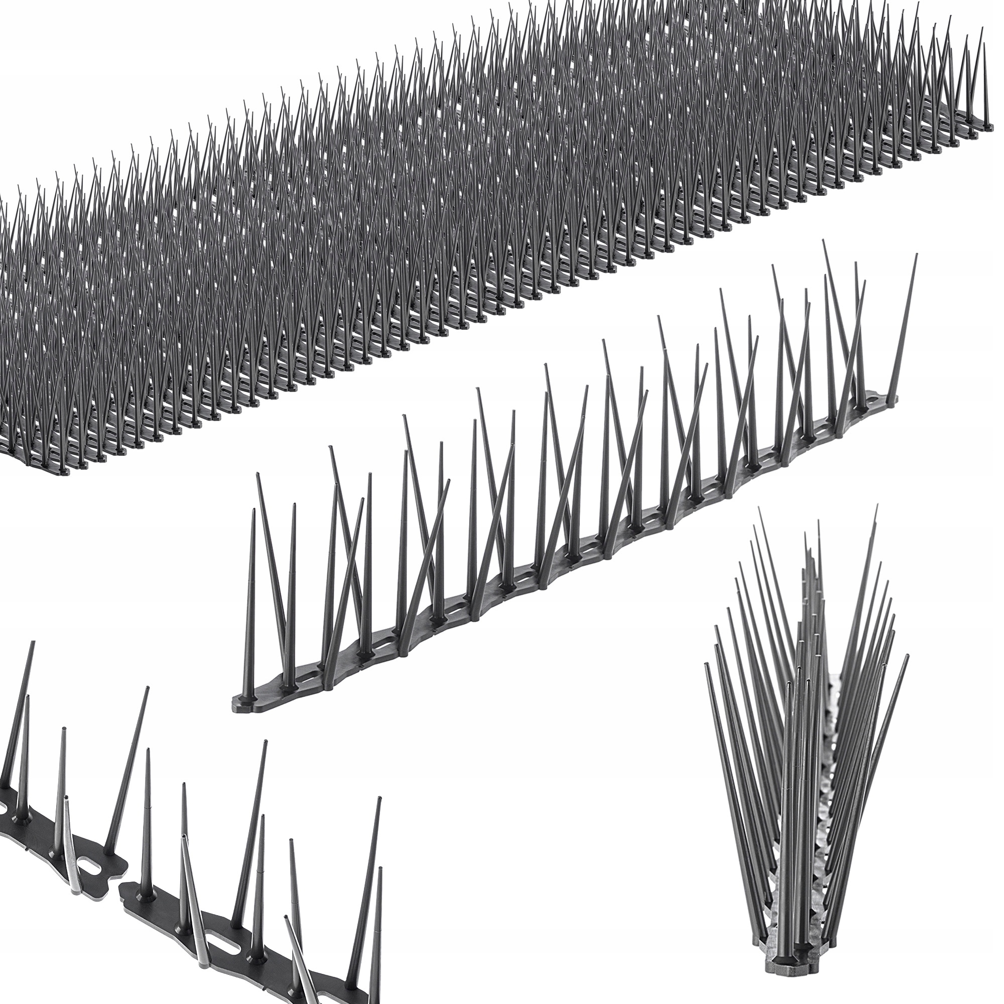 50 x Kolky Na Vtáky Proti Vtákom Plastové Husté 24,25 m Bezpečné
