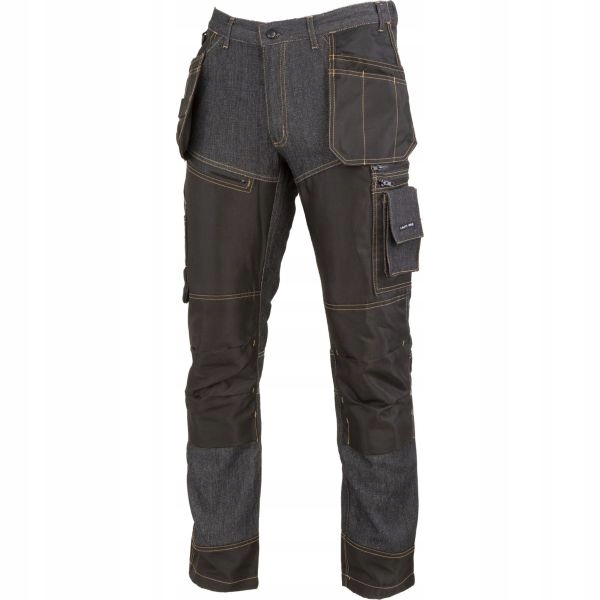 Spodnie jeansowe Lahti Pro L40528 czarne L