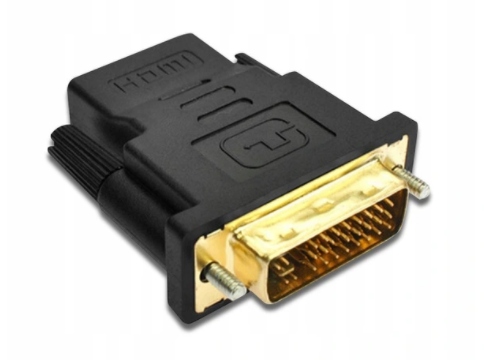

Przejściówka Adapter DVI na Hdmi FullHD Gold Nowa