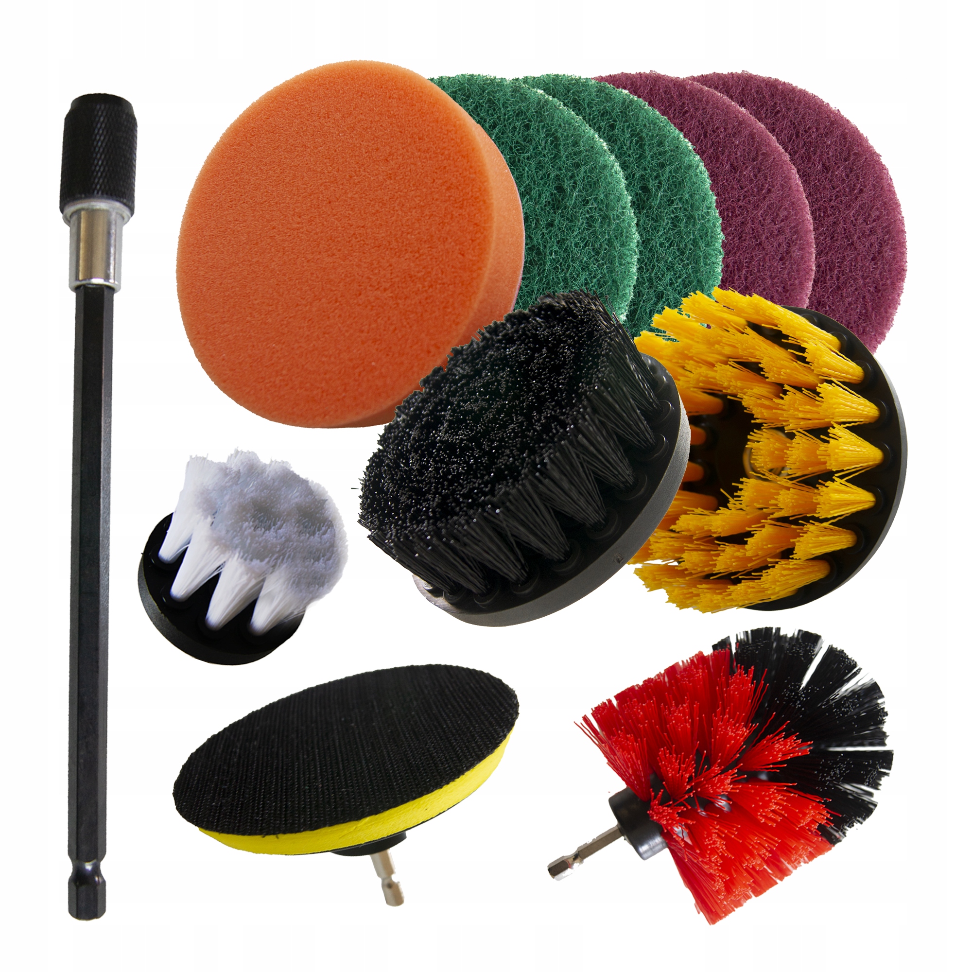 

Szczotki Czyszczące Na Wiertarkę 1/4 Zestaw 11 El.