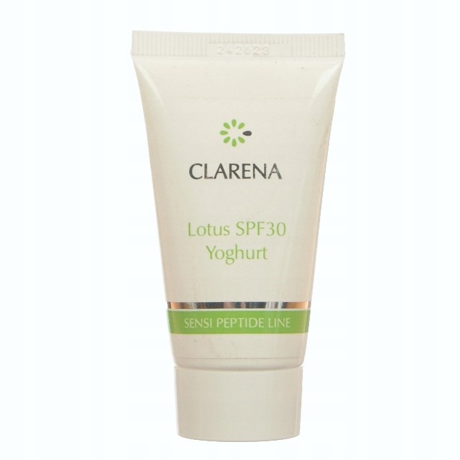 Clarena Lotus SPF30 Przeciwsłoneczny krem ochrona Uv 30 ml