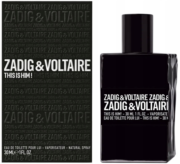 Zadig & Voltaire This is Him! toaletní voda pro muže 30 ml