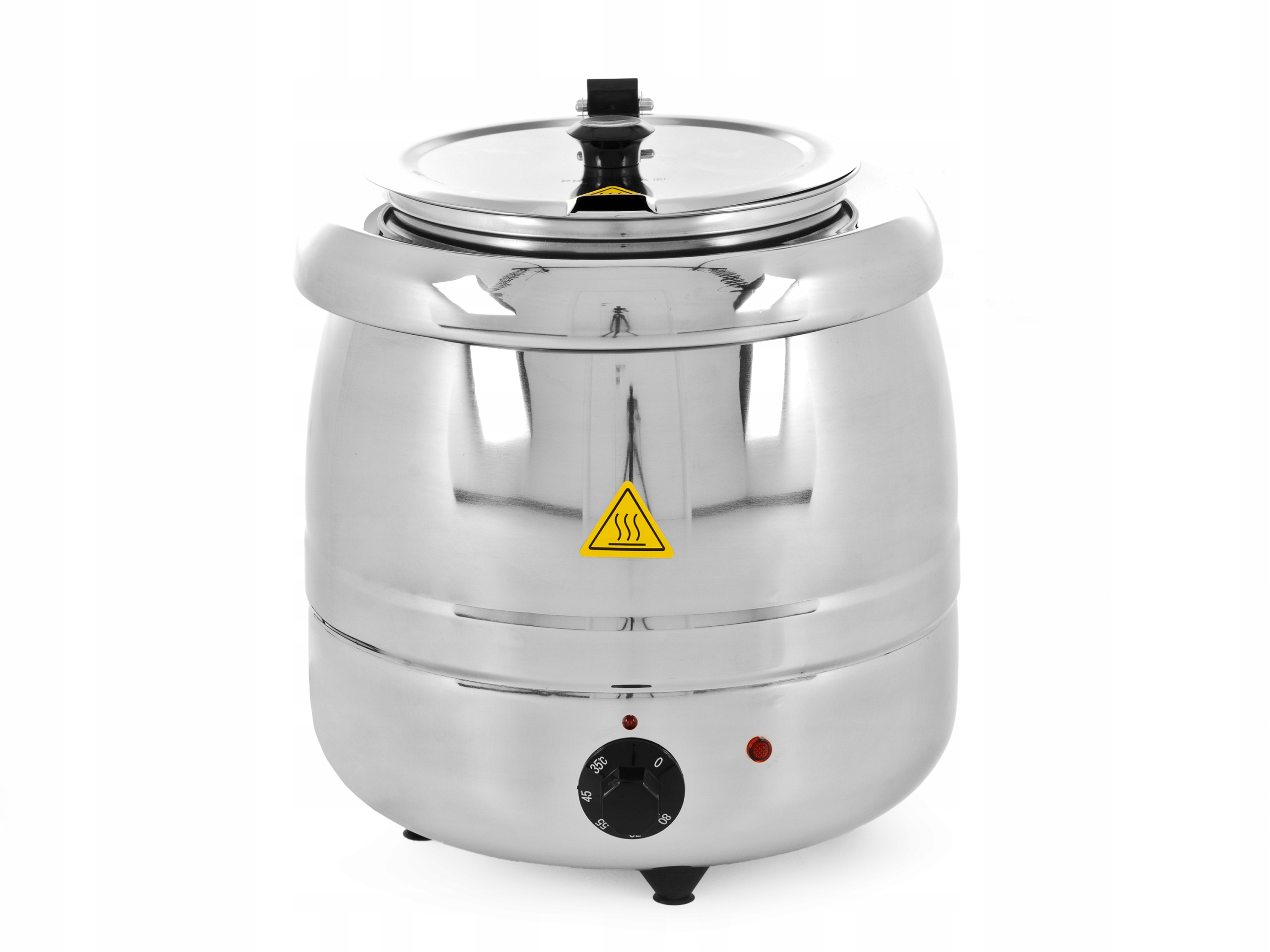 KOCIOŁEK PODGRZEWACZ DO ZUP ELEKTRYCZNY 8,5 L STAL NIERDZEWNA PRESTONA