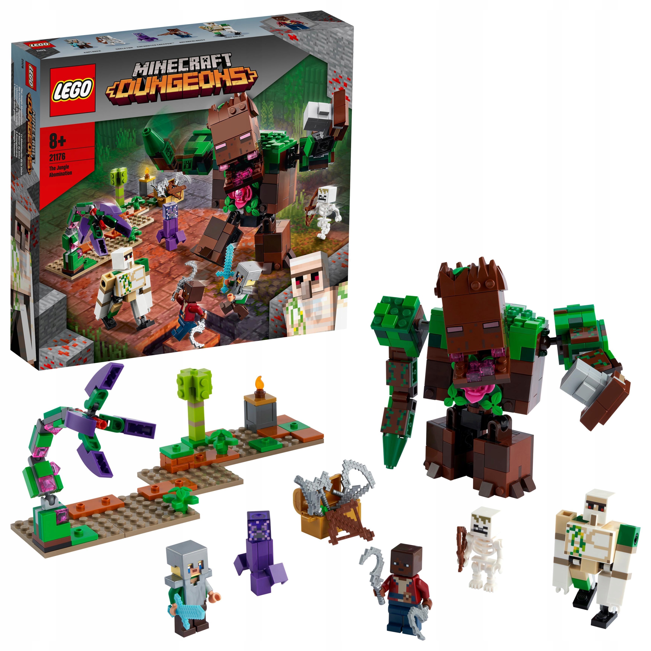 

Lego Minecraft Postrach Dżungli 21176