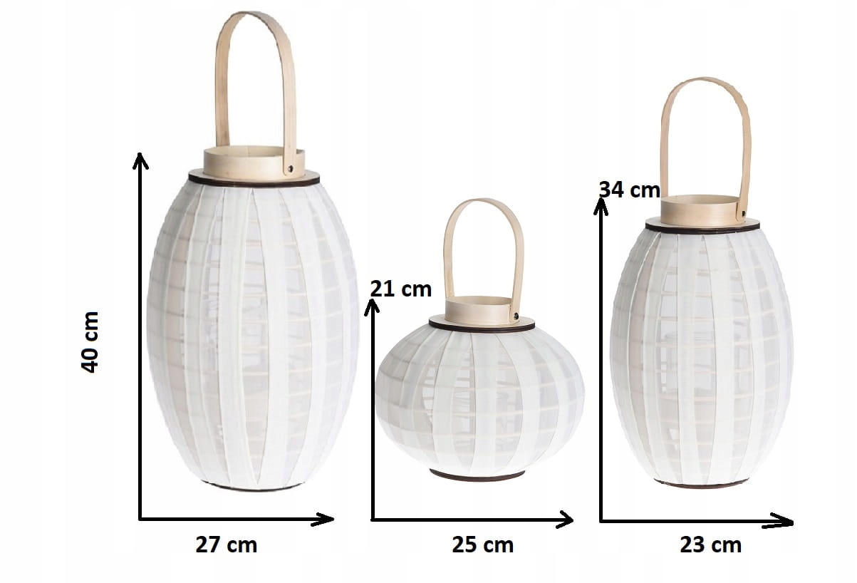 LAMPION w stylu BOHO balijskim SPA 34/49 cm L EAN (GTIN) 8720573059961