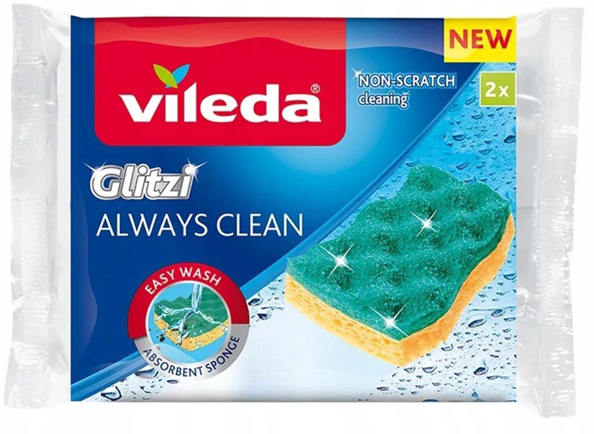 

Vileda Zmywak Wiskozowy Glitzi Always Clean 2 Szt.
