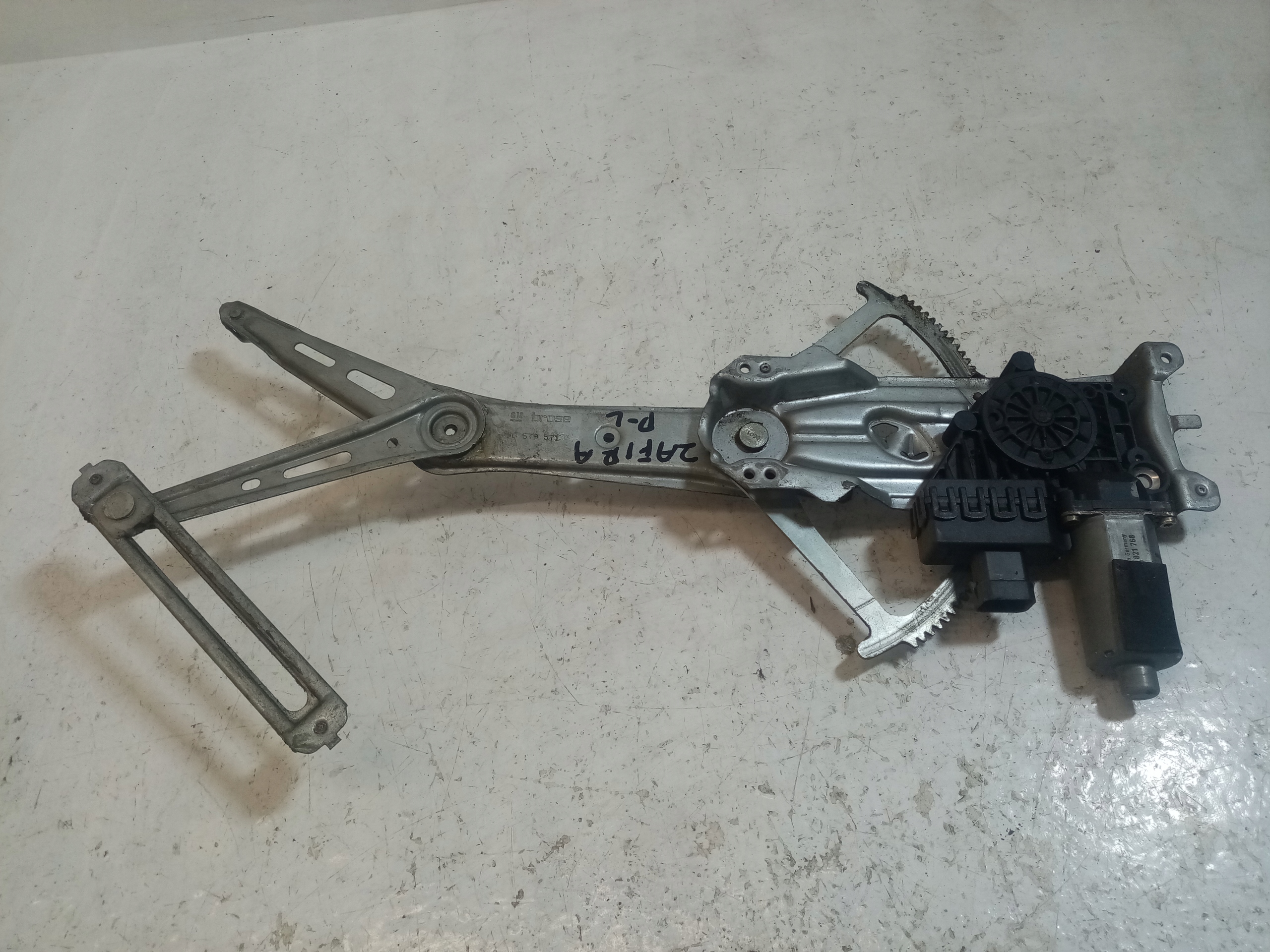 ELE mechanism windows left front OPEL ZAFIRA A BROSE 90579571