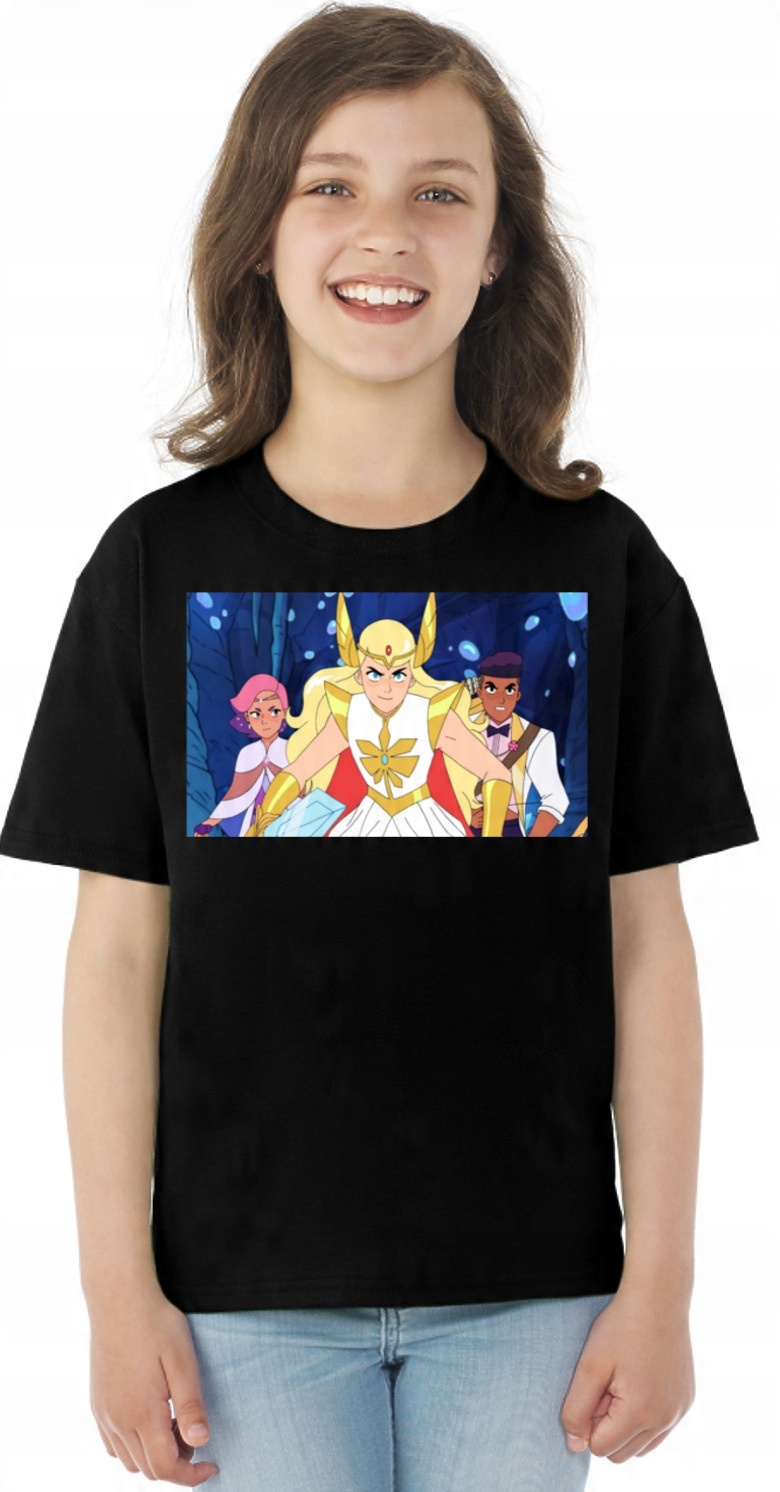 

3023 Koszulka Dziecięca She-ra 152 Czarna