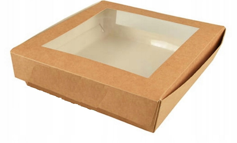 Krabice na sushi, obědové koláče, perníky s okénkem bez Sup 21x16x4,5 40ks
