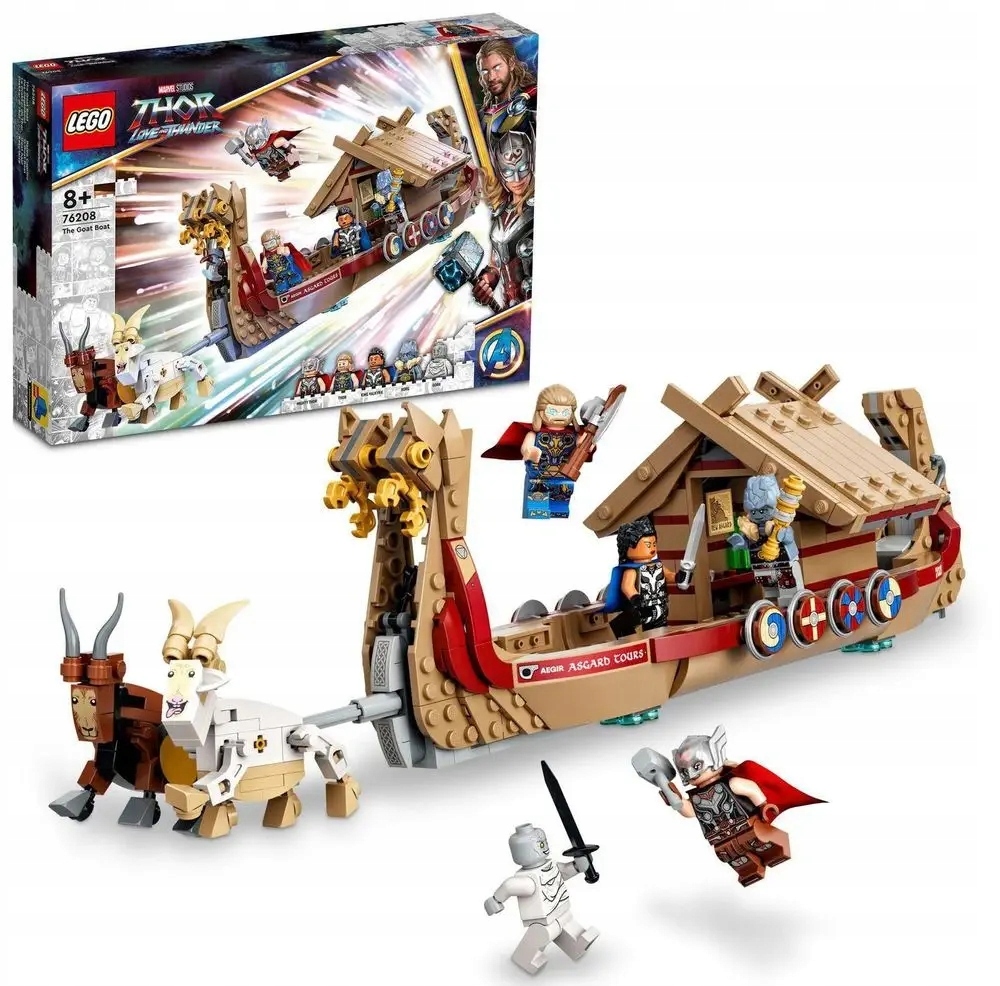 Lego Heroes 76208 Loď Loď Marvel Thor Dárek Nová Sada