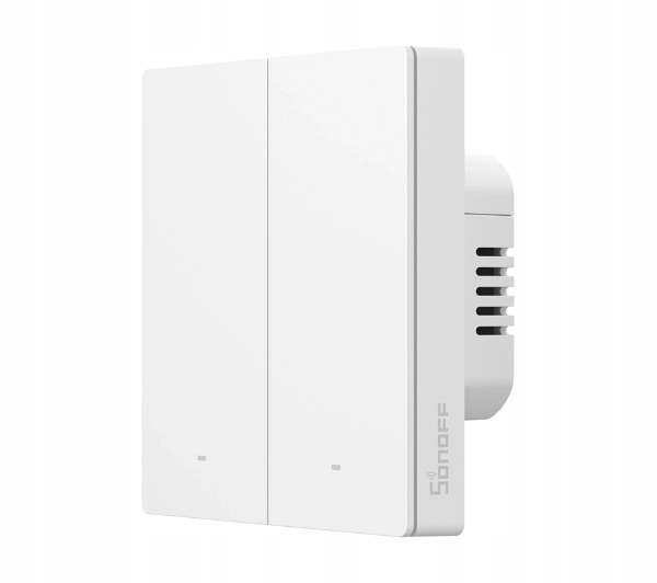 Przełącznik ścienny dotykowy dwukanałowy Sonoff ZBM5-2C-86W