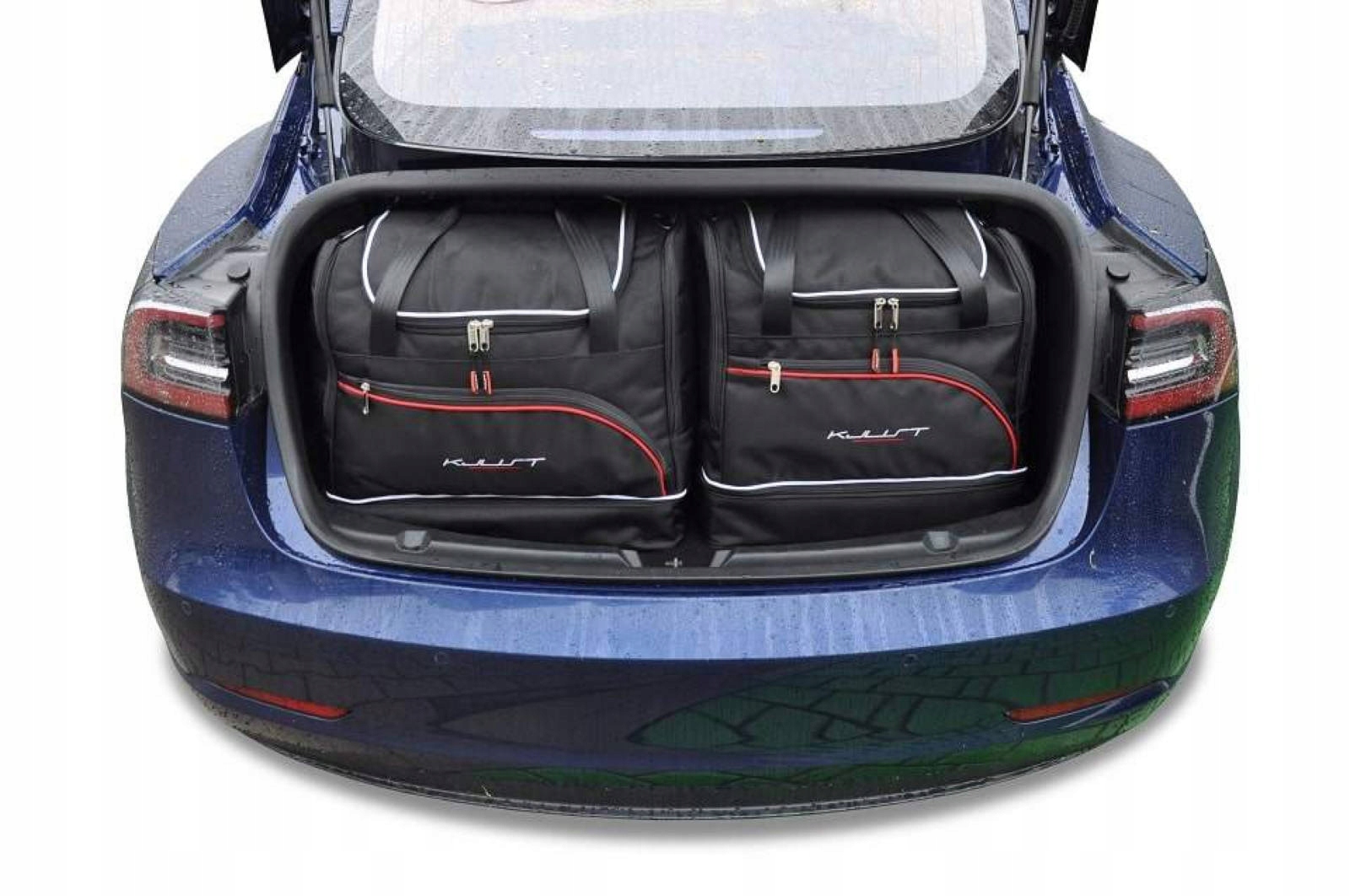 J&j Automotive Sada 5ks cestovných tašiek Sport pre Tesla Model 3 2017+