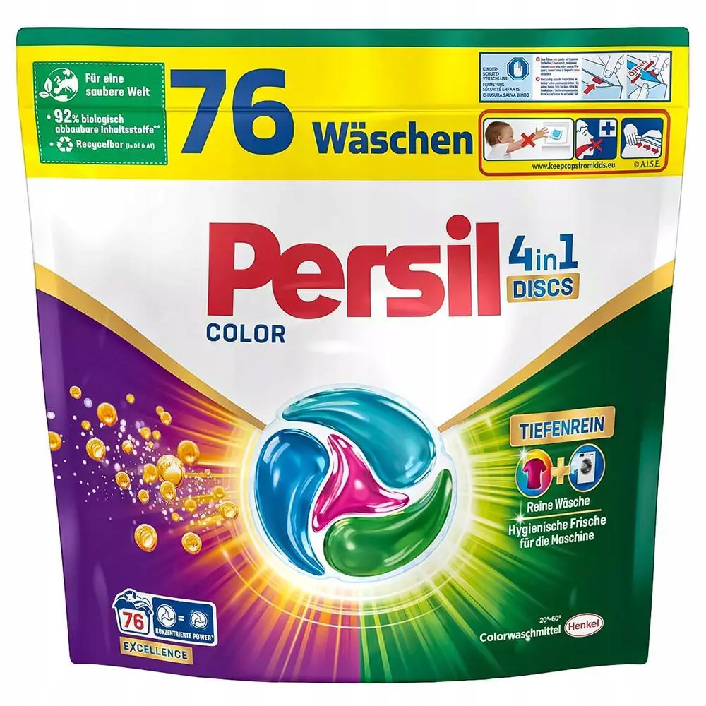 Persil kapsułki do prania 4w1 Kolor 76 szt Oryginał
