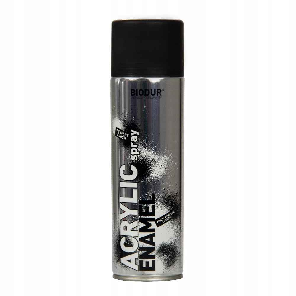 

Farba Emalia Lakier Spray Akryl Czarny Mat 500ML