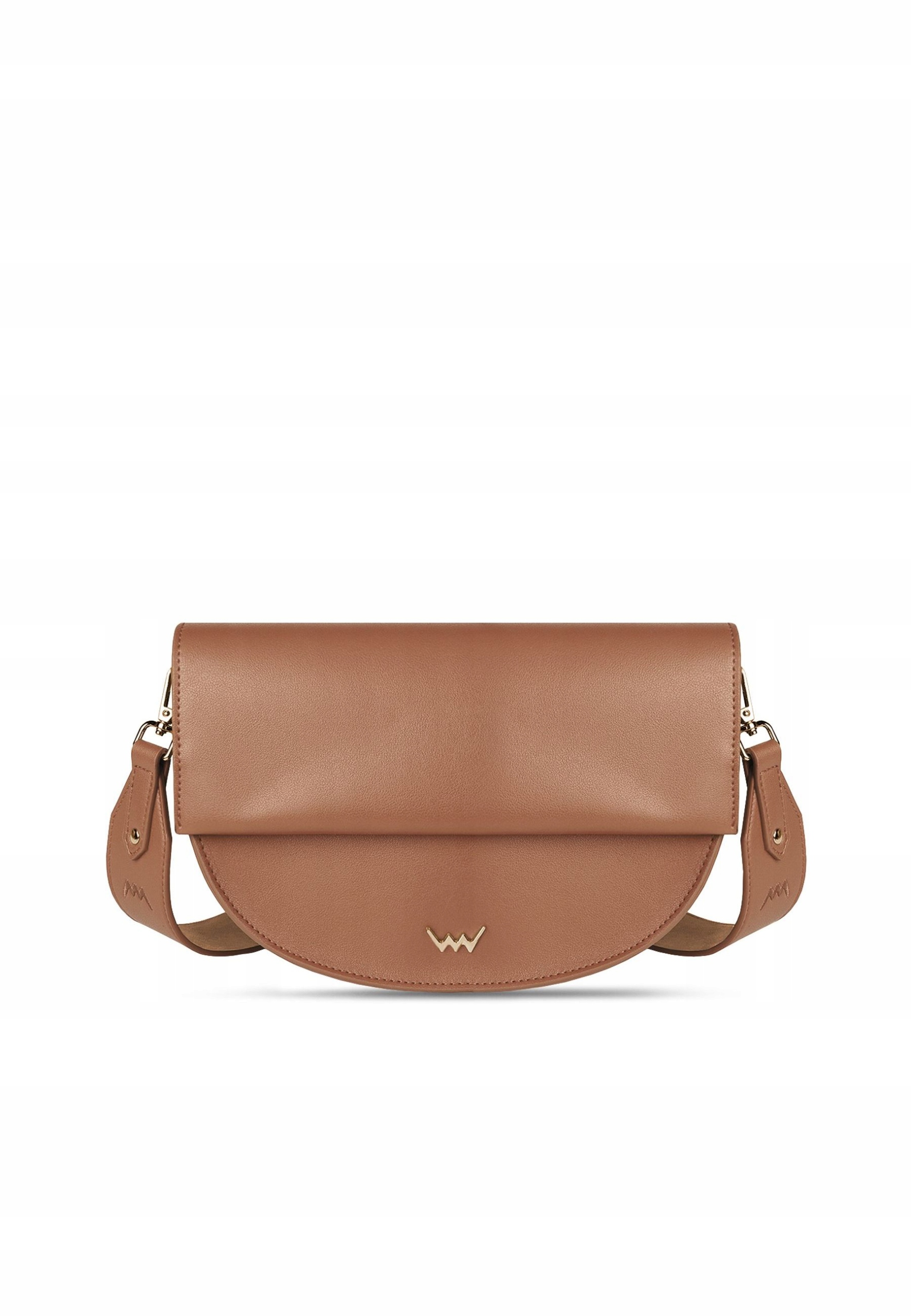 Ledvinka Vuch Corrado hnědá crossbody elegantní koženková