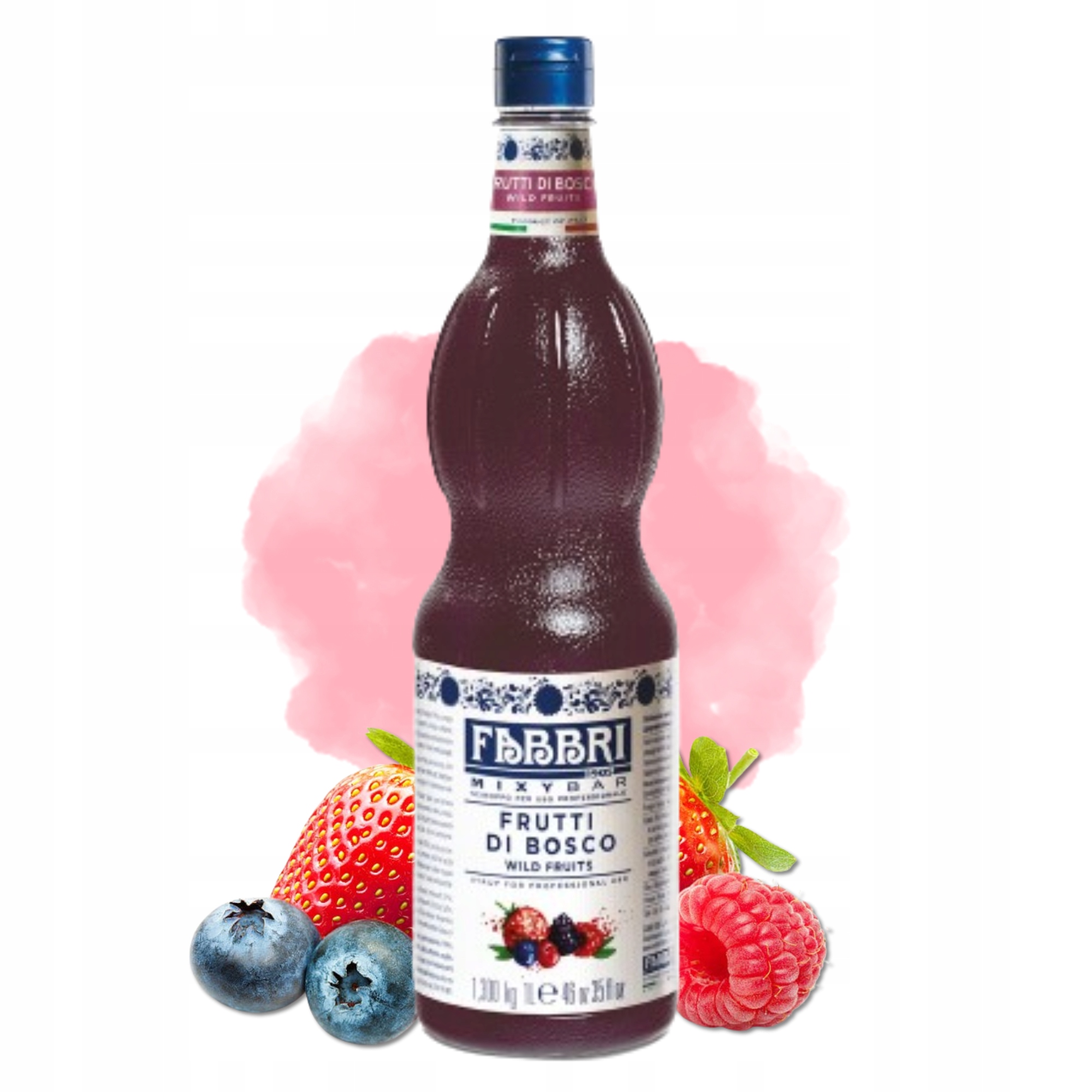 Syrop barmański Owoce Leśne MixyBar Fabbri do drinków 1000ml