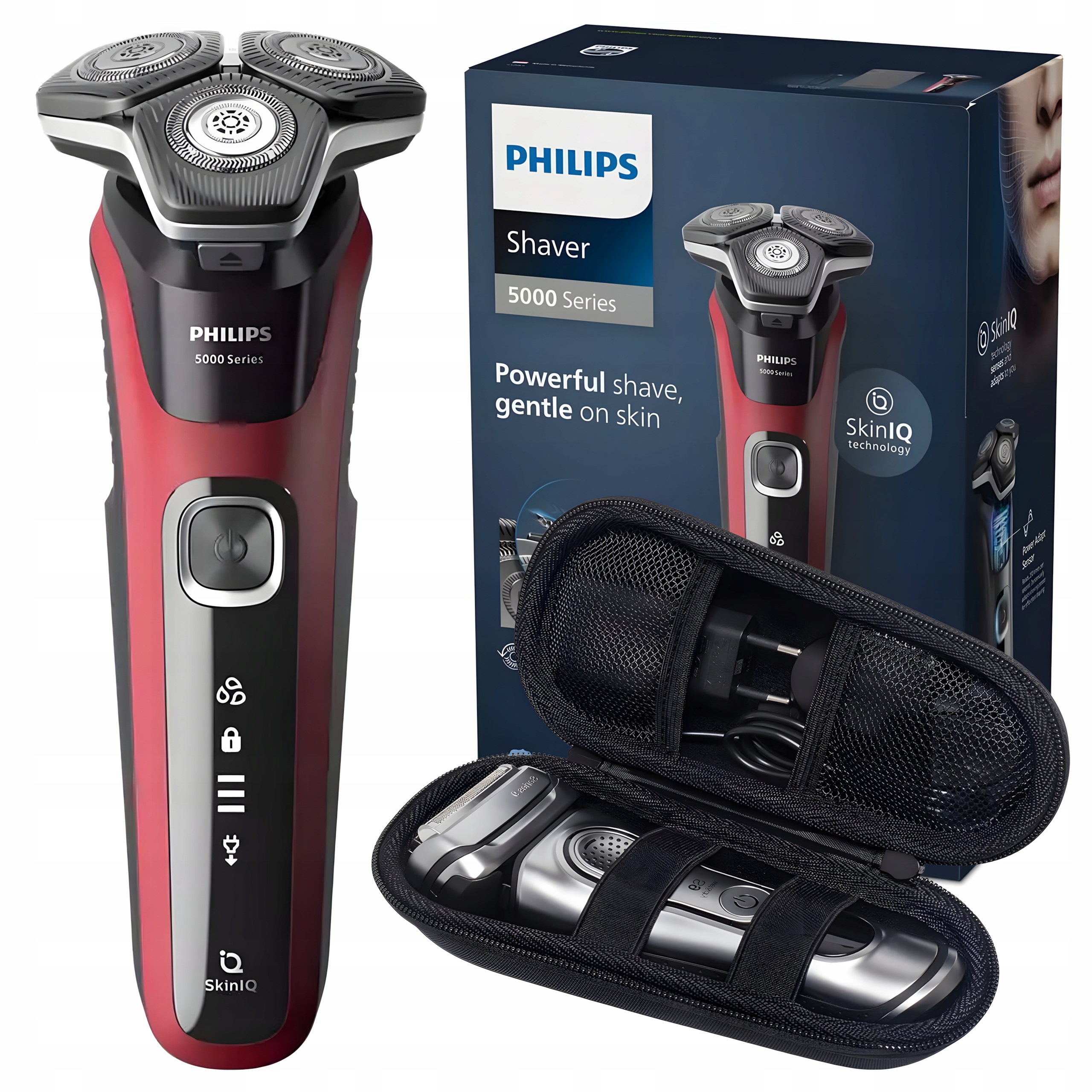Holicí Strojek Philips Series 5000 S5883/10 SkinIQ Pouzdro