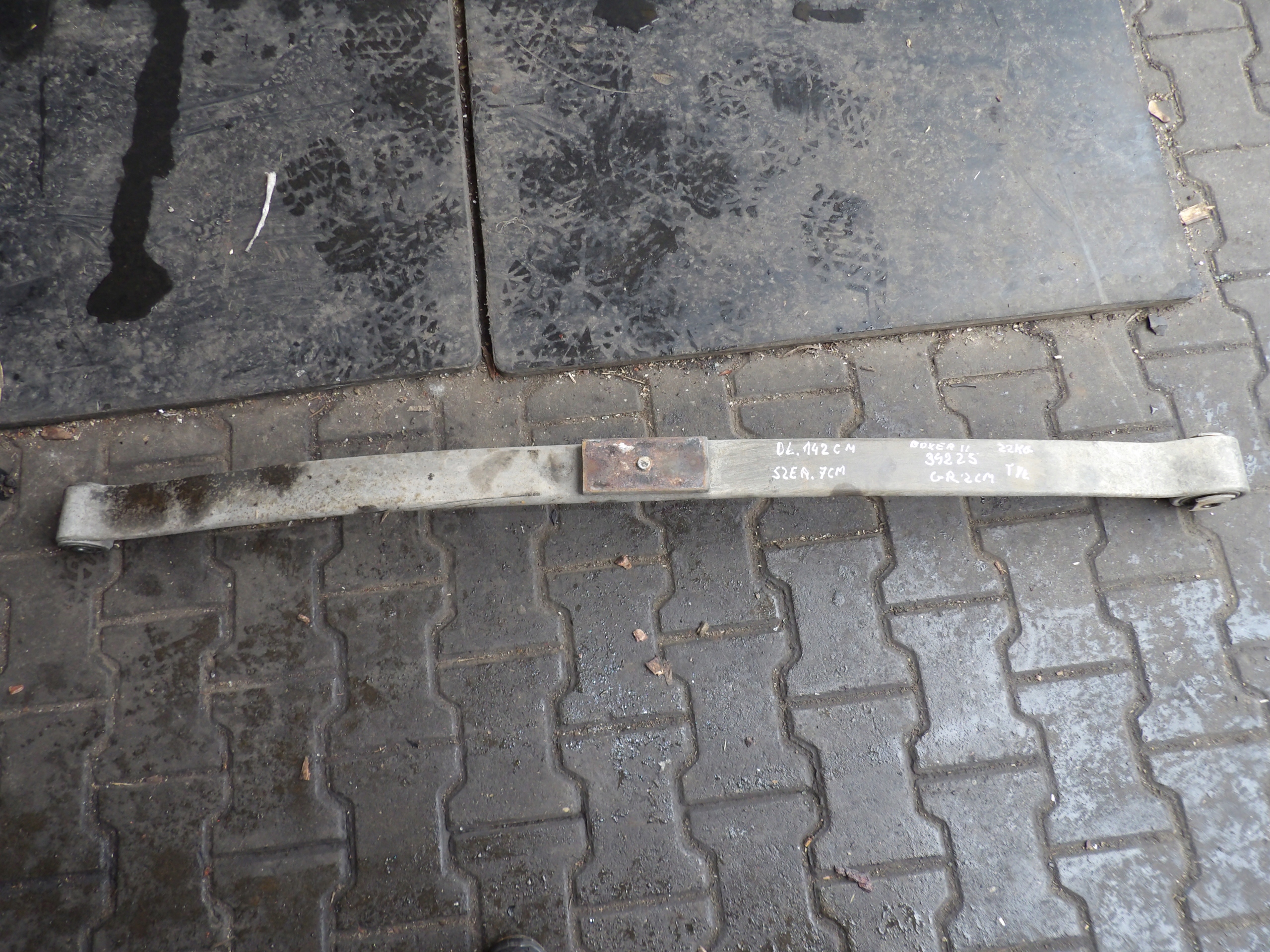 Peugeot Boxer II resor rear 01355403080